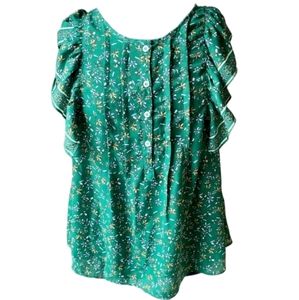 MAX STUDIO Floral Blouse